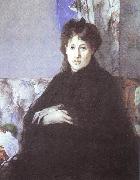 Berthe Morisot Portrait of Edma Pontillon nee Morisot oil on canvas